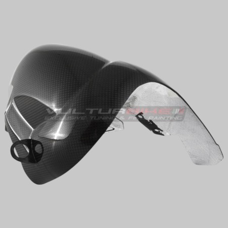 Original Ducati Panigale V4 manifold exhaust protection - carbon