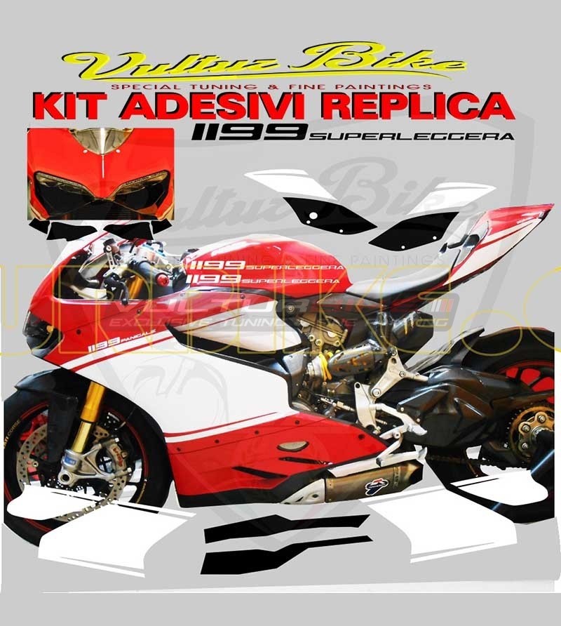 Superlight Replica Aufkleber Kit - Ducati Panigale 899/1199