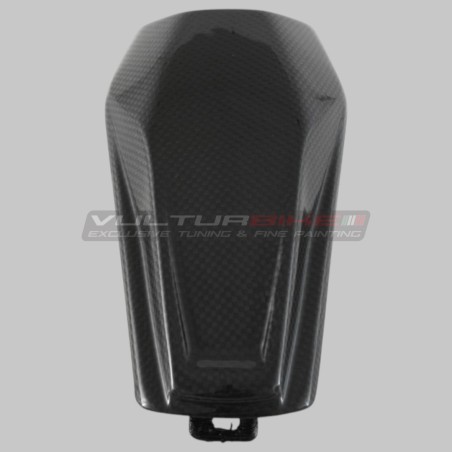 Cubierta central del parachoques trasero Ducati Panigale V4 - carbono