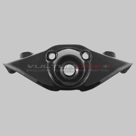Cubierta de bloque de llave Panigale V4 Ducati - carbono