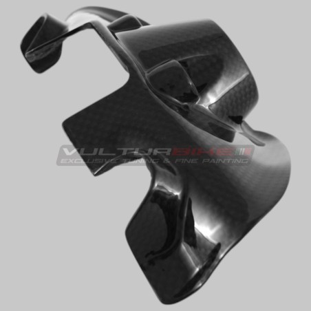 Cubierta de bloque de llave Panigale V4 Ducati - carbono