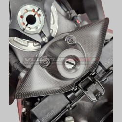 Cache bloc clé pour Ducati Panigale V4 - carbone