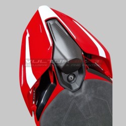 Cubierta central de la almohadilla trasera para Ducati Panigale V4 - carbono