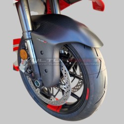 Carbon fiber front fender for Ducati Panigale V4