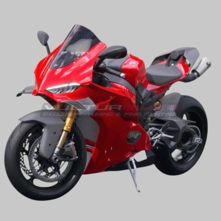 Fairings for racing exhausts - Ducati Panigale V4