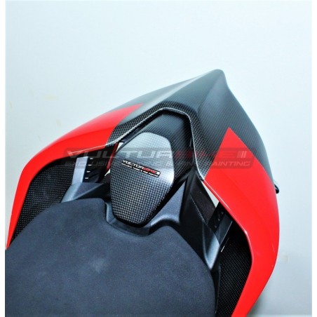 Cover tampone sella in carbonio|FULLSIXCARBON - Ducati Panigale V4 / V4S / Streetfighter V4 / V2