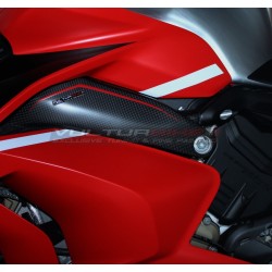 Custom design carbon frame cover - Ducati Panigale V4R / V4 2018 - 2024