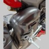 Original Ducati Panigale / Streetfighter V4 manifold exhaust protection - carbon