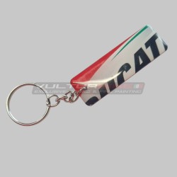 Personalized resin keyring for all Ducatimodels