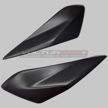Rear side panels exhaust protection Ducati Hypermotard 950 "Carbon"