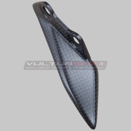 Aileron de carter de chaîne inférieur Ducati Panigale / Streetfighter V4 - carbone