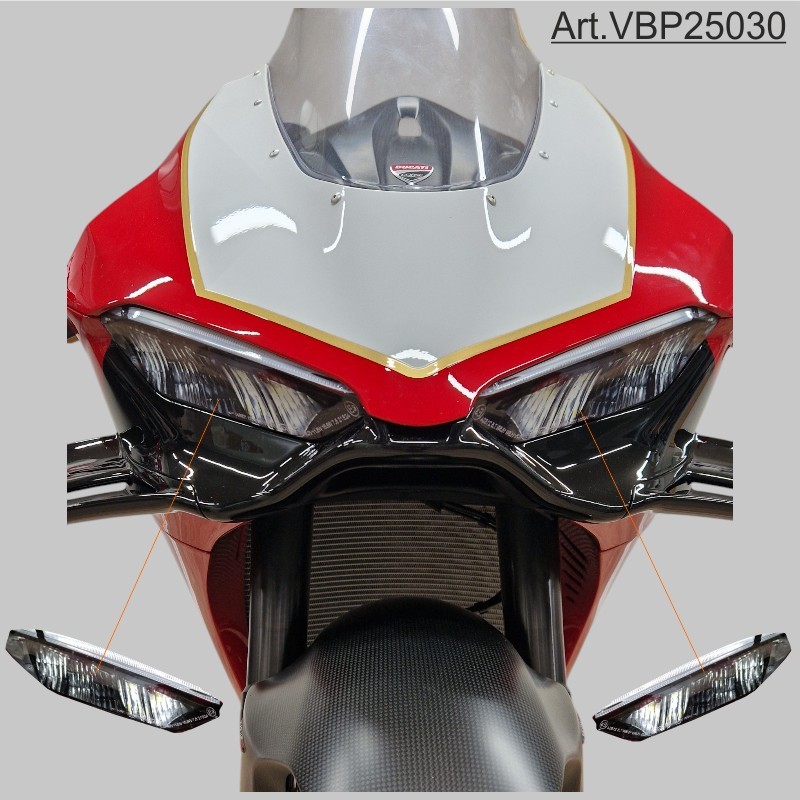 Headlight fake decals - Ducati Panigale V4