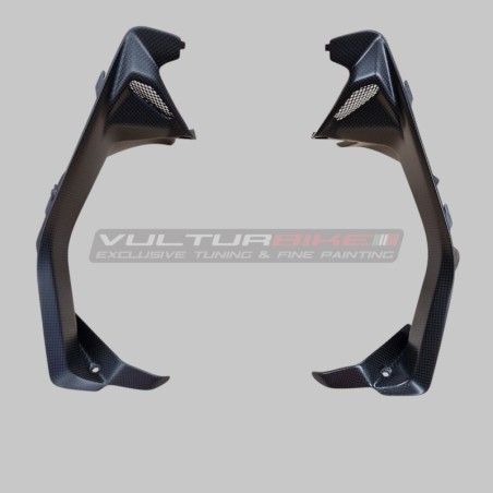 bulle Tableaux de bord pour Ducati Panigale V4 - Carbone