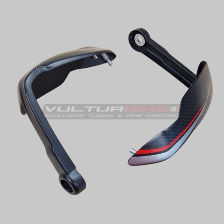 Garde-mains en carbone nouvelle ligne sport pour Ducati Multistrada
