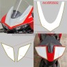 Nummernschildaufkleber Kit - Windschutzscheibe und Heck - Ducati Panigale V4