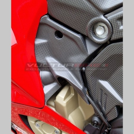Cache carbone pour carénages Ducati supérieur Panigale V4 / V4S