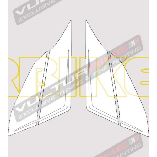 Number plate sticker for tail - Ducati Panigale 899/1199 