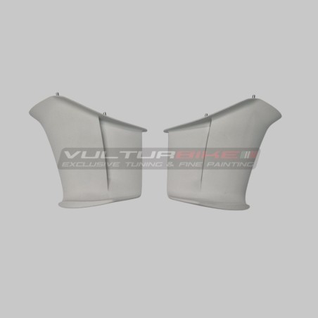 Coppia di ali originali in fibre plastiche non verniciate - Ducati Panigale V4 / V4S