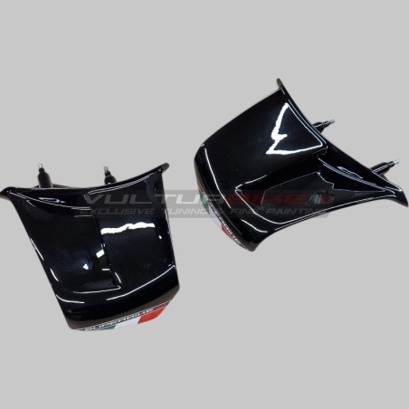Pair of original wings in coloured plastic fibres - Ducati Panigale V4 / V4S