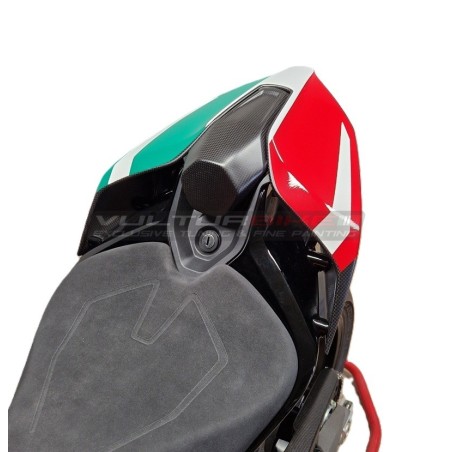 Set de pegatinas de diseño tricolor para cola - Ducati Panigale y streetfighter V4