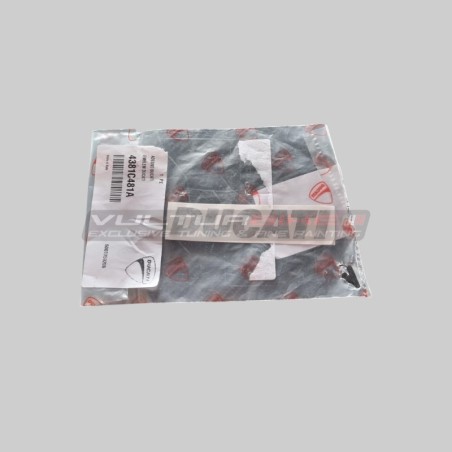 Paire de décalcomanies Ducati couleur noire brillante (Original)