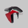 Carbon mudguard with Italian tricolor - Ducati Panigale and Streetfighter V2 / V4