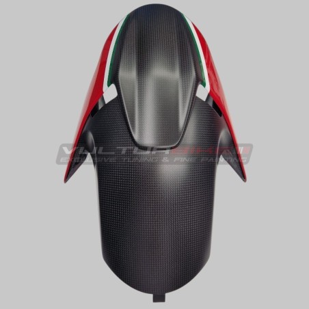 Carbon Schutzblech mit italienischer Trikolore - Ducati Panigale und Streetfighter V2 / V4