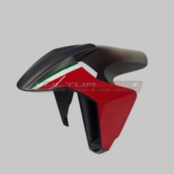 Parafango in carbonio con tricolore italiano - Ducati Panigale e Streetfighter V2 / V4