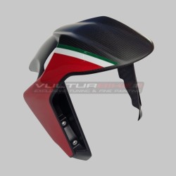 Parafango in carbonio con tricolore italiano - Ducati Panigale e Streetfighter V2 / V4