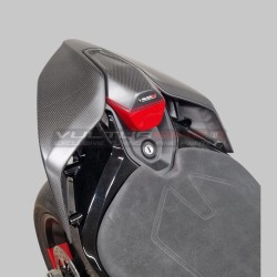 Kundenspezifisches Kohlefaser-Mittelpolster für Ducati Panigale und Streetfighter V4 / V4S