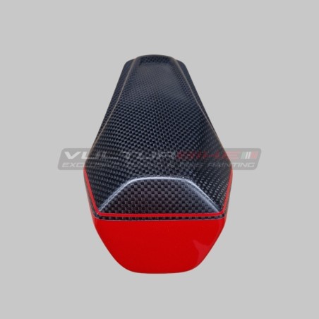 Almohadilla central de fibra de carbono personalizada para Ducati Panigale y Streetfighter V4 / V4S