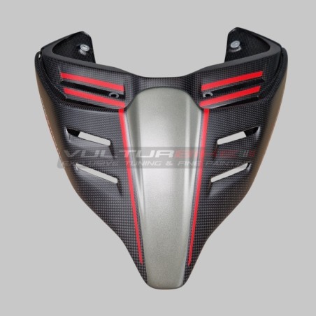 Carbon tail new line for Ducati Streetfighter V2 storm green