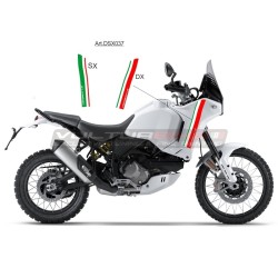 Tricolor design adhesive bands - Ducati DesertX