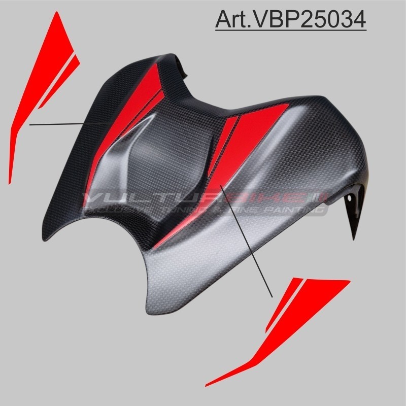 2 stickers pour couvercle de batterie - Ducati Panigale V4 / V4S