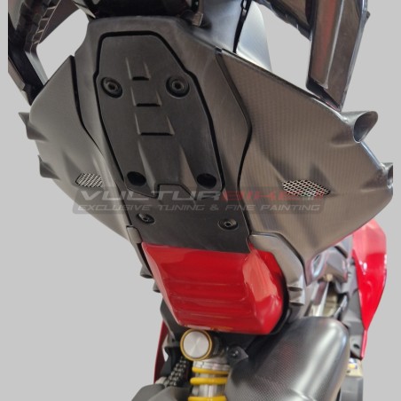Fianchetti laterali sotto codone in carbonio - Ducati Panigale V4