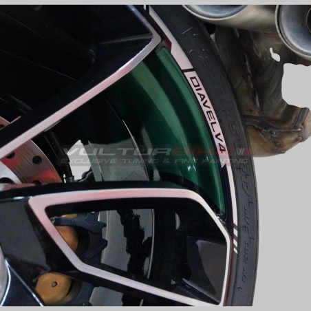 Kit complet d’autocollants pour couleurs métallisées - Ducati Diavel V4
