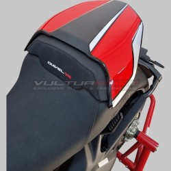 Kit adesivi completo design inedito rosso argento - Ducati Diavel V4