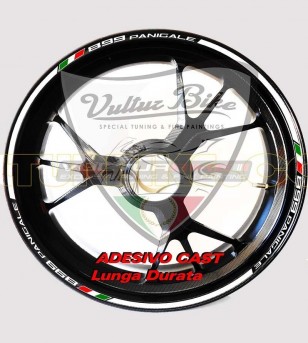 Customizable stickers for wheels - Ducati Panigale 899/1199/1299/959