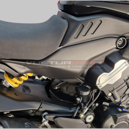 Coperchi telaietto posteriore in carbonio - Ducati Diavel V4