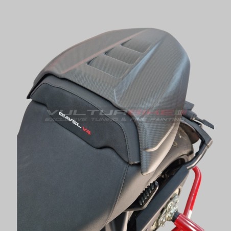 Housse de selle en carbone avec rainures - Ducati Diavel V4