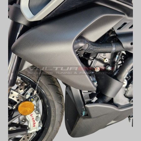 Dessuscarénages en carbone - Ducati Diavel V4
