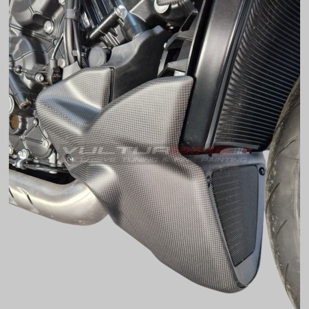 Carénage embout inférieur en carbone - Ducati Diavel V4