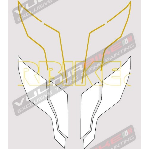 Autocollants pour codone Look 1098R - Ducati 848/1098/1198 