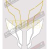 Aufkleber für Codone Look 1098R - Ducati 848/1098/1198 