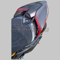 Carbon fiber tail with tricolor for Ducati Panigale and Streetfighter V4