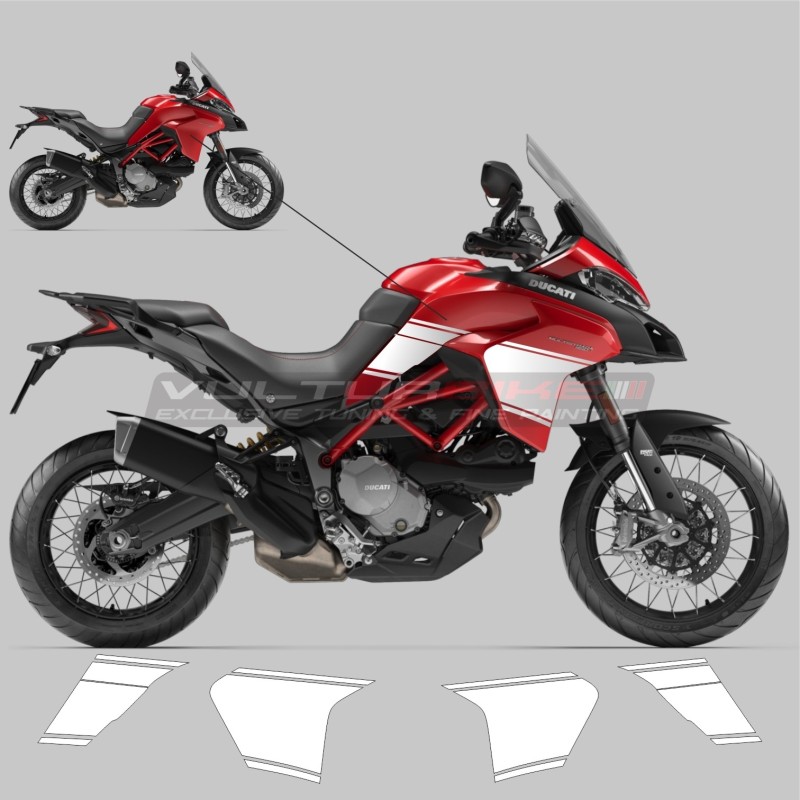 Kit autocollants latéraux - Ducati Multistrada 950 de 2019 à 2021
