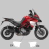 Side panel sticker kit - Ducati Multistrada 950 from 2019 to 2021