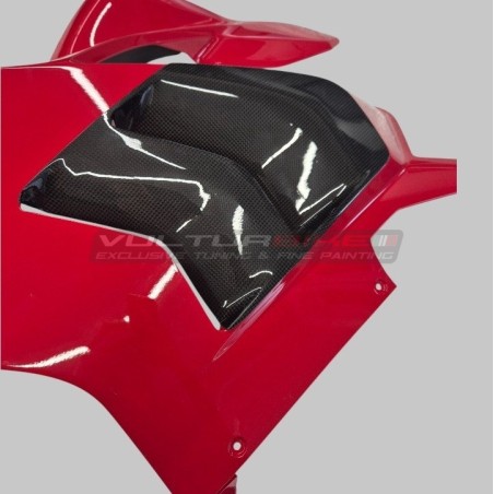Funda de fibra de carbono para carenados lateral - Ducati Panigale V4 2020 / 2024