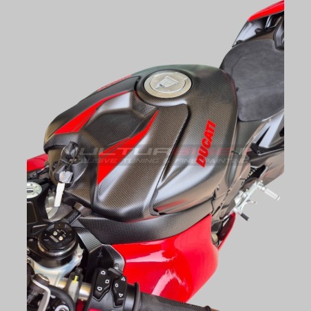 Carbon tank cover - Ducati Panigale V4 / V4S & Streetfighter V4 / V4S
