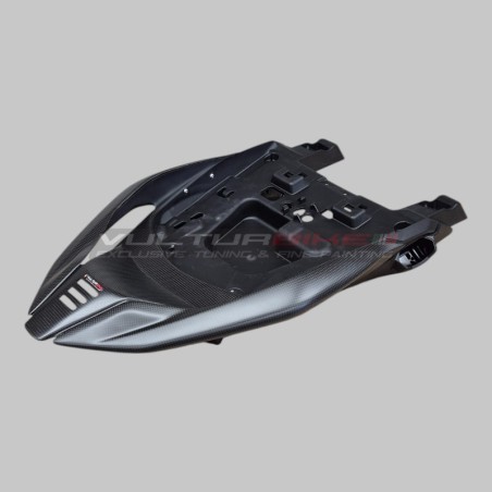 Set in carbonio codino posteriore con maniglione - Ducati Multistrada V4 / V4S / Pikes Peak 2025